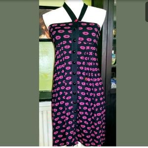 Sonia Rykiel lip Jersey dress size s